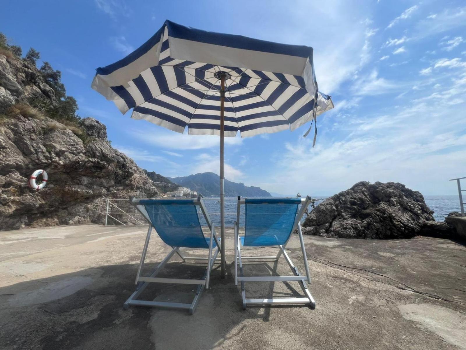 Appartamento Di Raphael Con Discesa Privata Al Mare Amalfi Exterior photo
